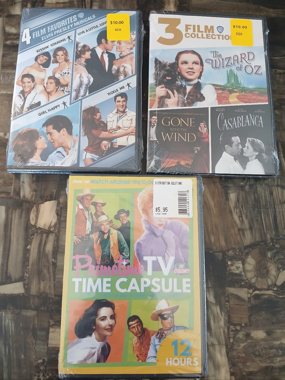Lot Of 3 Vintage DVDs